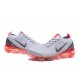 Air VaporMax Flyknit 3 Women/Men Sports Shoes Grey Red AJ6900-600