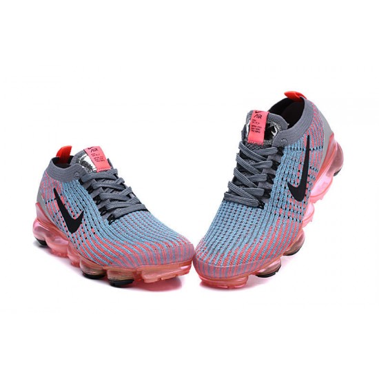 Air VaporMax Flyknit 3 Women/Men Sports Shoes Grey Red AJ6900-601