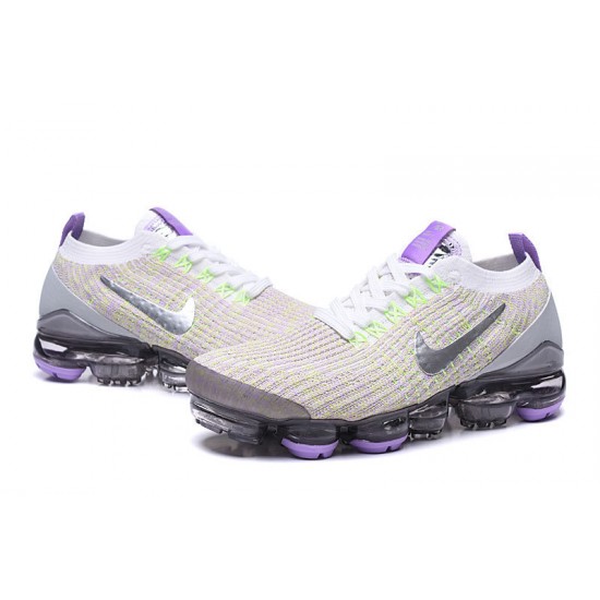 Air VaporMax Flyknit 3 Women/Men Sports Shoes White Purple AJ6900-102