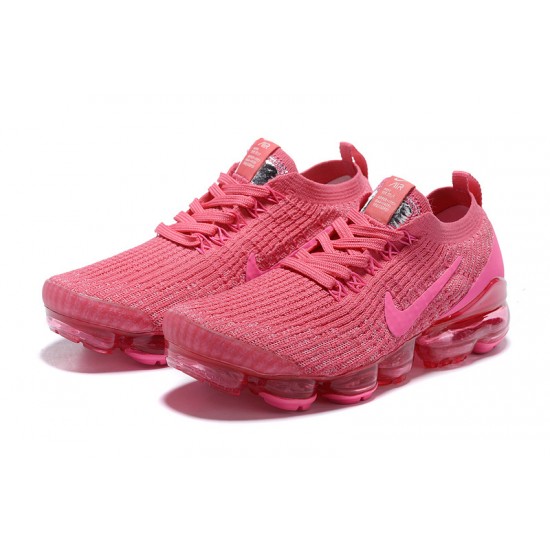 Air VaporMax Flyknit 3 Women Sports Shoes Pink CT1274-600