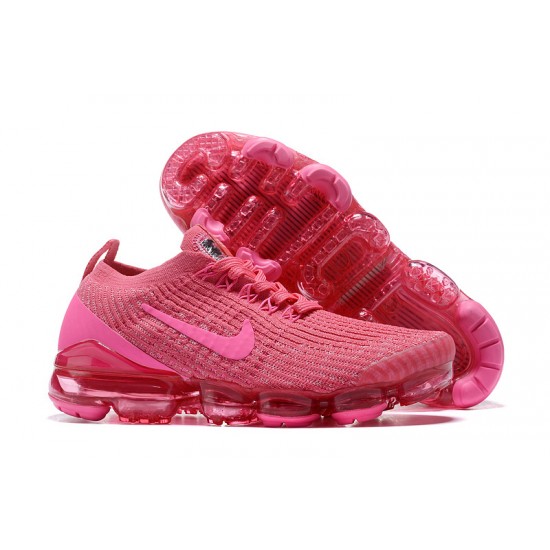 Air VaporMax Flyknit 3 Women Sports Shoes Pink CT1274-600