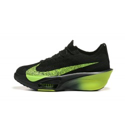 Air Zoom Alphafly NEXT 3 Women/Men Sports Shoes Black and Green  