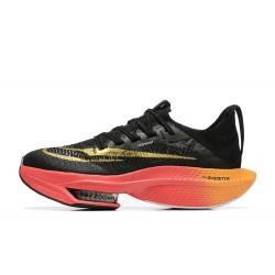 Air Zoom Alphafly Next 2 Men Sports Shoes Black Gold  