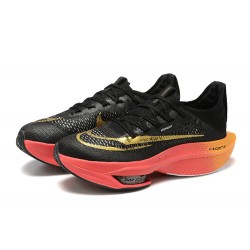 Air Zoom Alphafly Next 2 Men Sports Shoes Black Gold  
