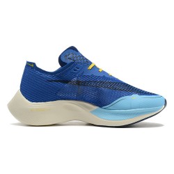 ZoomX VaporFly NEXT Men Sports Shoes Blue Yellow  