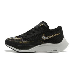ZoomX VaporFly NEXT Women/Men Sports Shoes Black Gold  