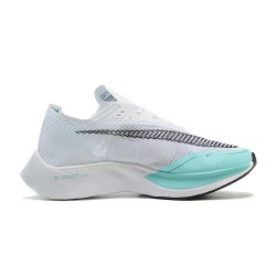 ZoomX VaporFly NEXT Women/Men Sports Shoes White Blue  