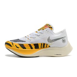 ZoomX VaporFly NEXT Women/Men Sports Shoes White Orange  