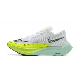 ZoomX VaporFly NEXT Women/Men Sports Shoes White Yellow  