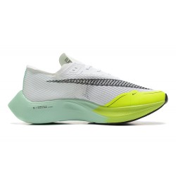 ZoomX VaporFly NEXT Women/Men Sports Shoes White Yellow  