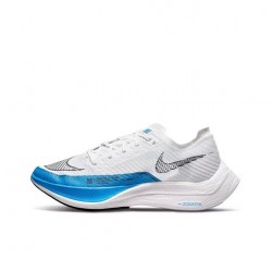 ZoomX VaporFly NEXT Women/Men Sports Shoes White and Blue  